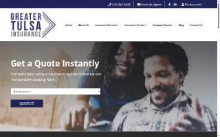 Greater Tulsa Insurance website