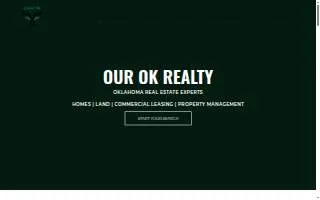 OUR OK Realty website