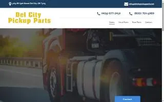 Del City Pickup Parts Inc website
