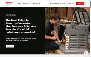 Smith Power Systems website