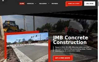 JMB Concrete Construction Inc. website