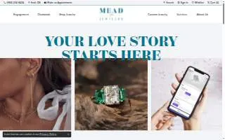 Mead Jewelers website
