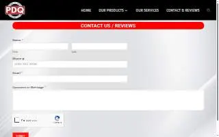 PDQ Printing of Enid website