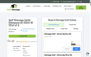Click Storage - Glenpool