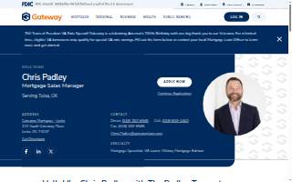 Chris Padley - Gateway Mortgage