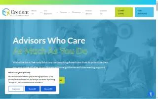 Credent Wealth Management of Jenks website