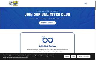 Okie Express Auto Wash of Jenks website