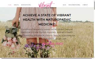 Vibrant Natural Medicine - Dr. Sara Gomendi