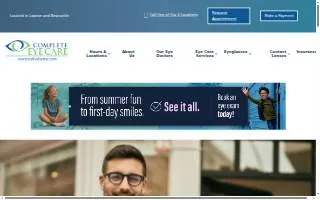 Complete Eye Care - Lawton website