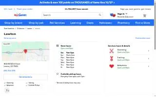 PetSmart of Lawton website