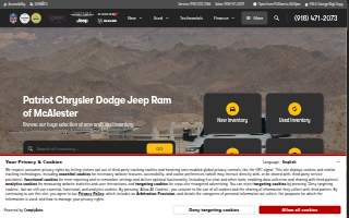 Patriot Chrysler Dodge Jeep RAM of McAlester