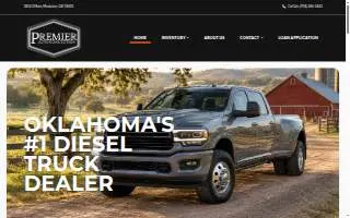 Premier Auto Connection website