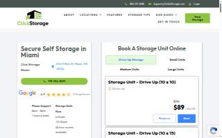 Click Storage - Miami