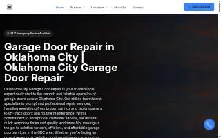 Oklahoma City Garage Door Repair website