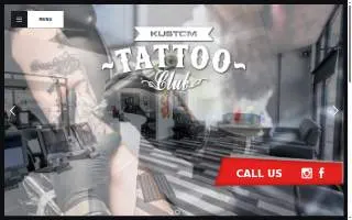 Kustom Tattoo Club website