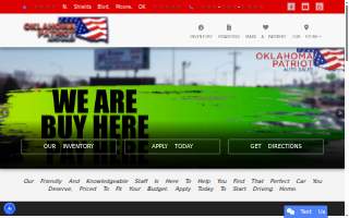 Oklahoma Patriot Auto Sales