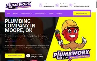 Plumbworx LLC website