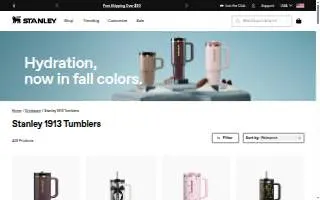 Stanley's website