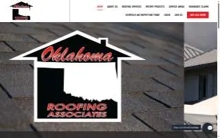 Oklahoma Roofing Associates, LLC website