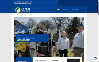 KC Pest Control website