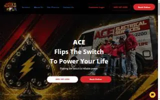 ACE Electrical Services LLC of Oklahoma City website