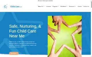Child Care Inc. | Acorn Children's Center website