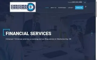 Chrisman and Chrisman Financial Services website