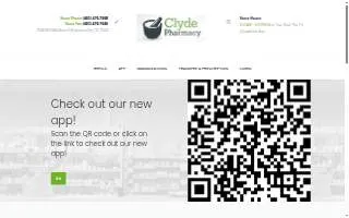 Clyde Pharmacy website