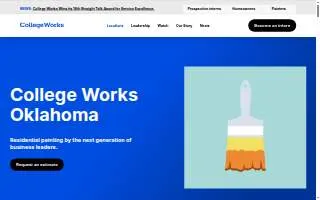College Works Painting of Oklahoma City website