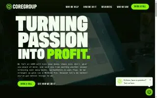 Core Group website