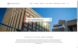 Crowe Dunlevy website