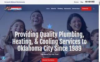 Edco Plumbing, Heating & Air website