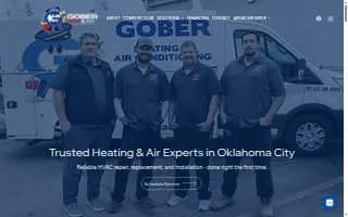 Gober Heat & Air website
