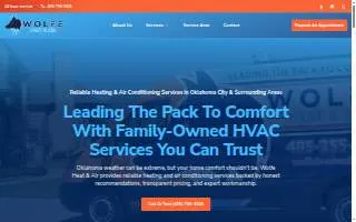 Heating & AC Air Conditioning Oklahoma City website