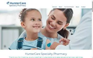 Hunter's Specialty Pharmacy website