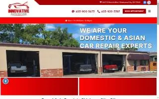 Innovative Auto Service of Oklahoma City website