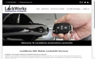 LockWorks OKC website