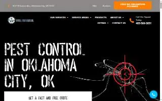 OKC Mosquito Militia Total Pest Control website