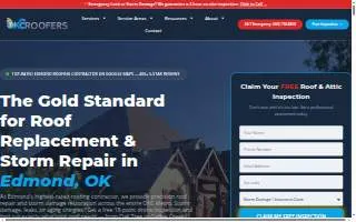 OKC Roofers website