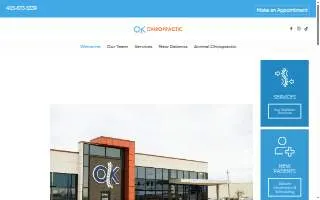 Oklahoma Chiropractic of Oklahoma City website