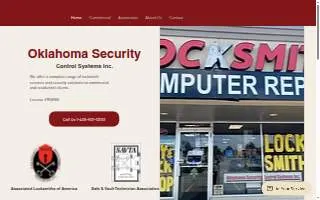 Oklahoma Security Control Systems Inc website