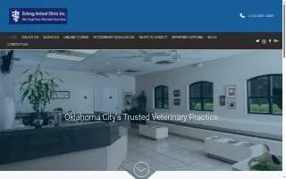 Schrag Animal Clinic website