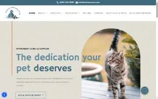Swaim Veterinary Clinic website