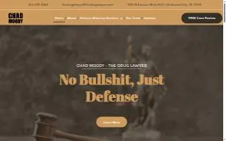 The Drug Lawyer - Chad Moody website