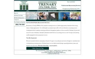 Trenary CPA Firm website
