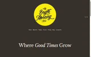 Bright Morning Farm website