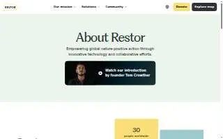ReSTOR T L website