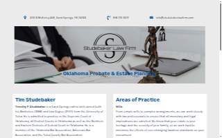 Studebaker Law Firm, P.C. Oklahoma Probate & Estate Planning