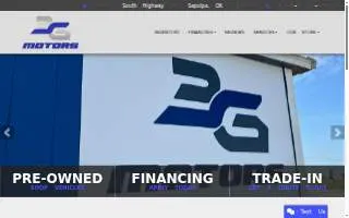 3G Motors website