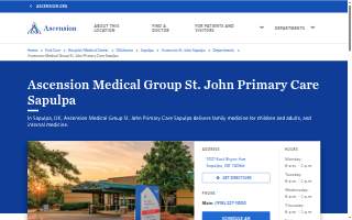 Ascension Medical Group St. John Primary Care Sapulpa